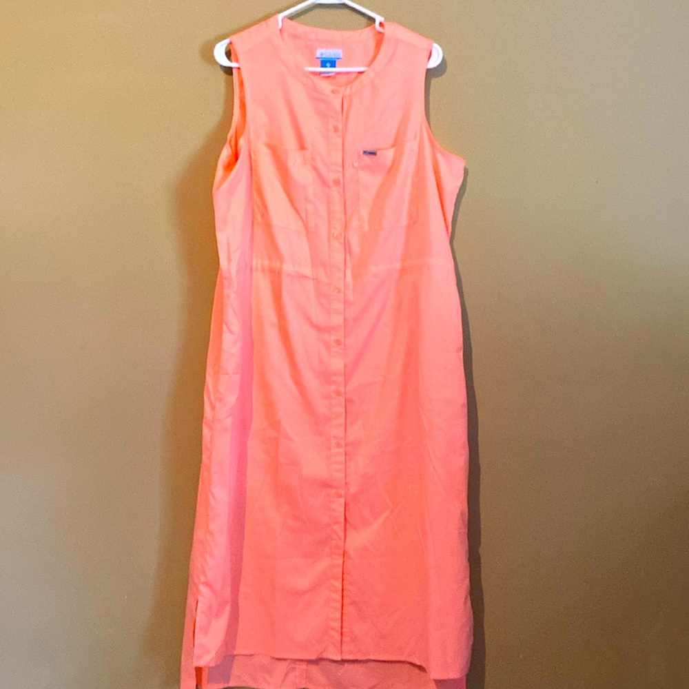 Columbia PFG Vibrant Coral dress.